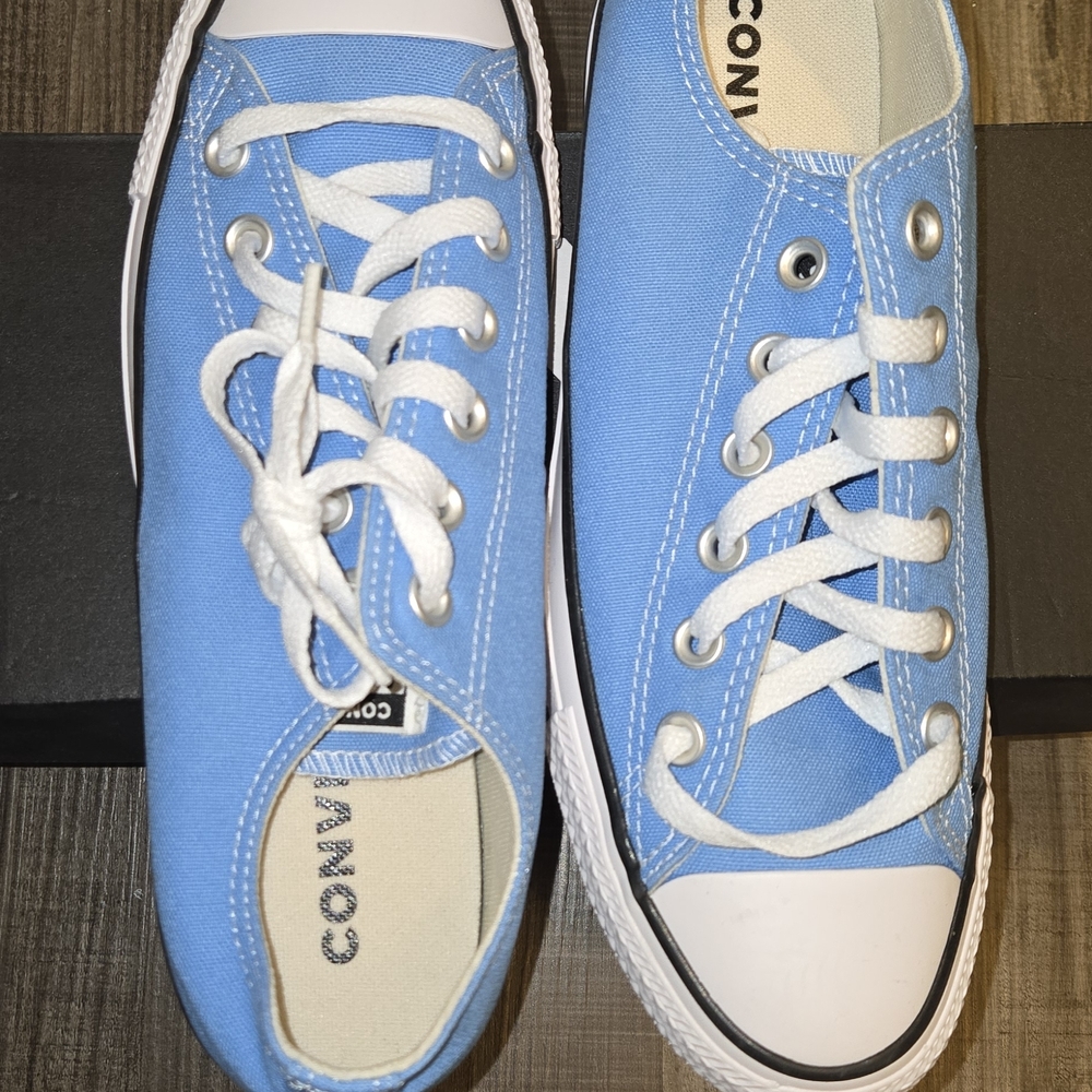Converse Sky Blue Canvas Sneakers